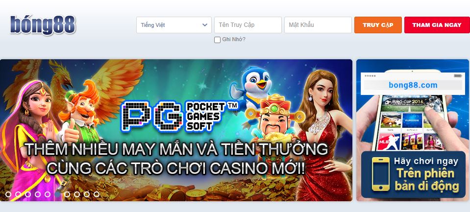 Link vao Bong88 2021 moi nhat