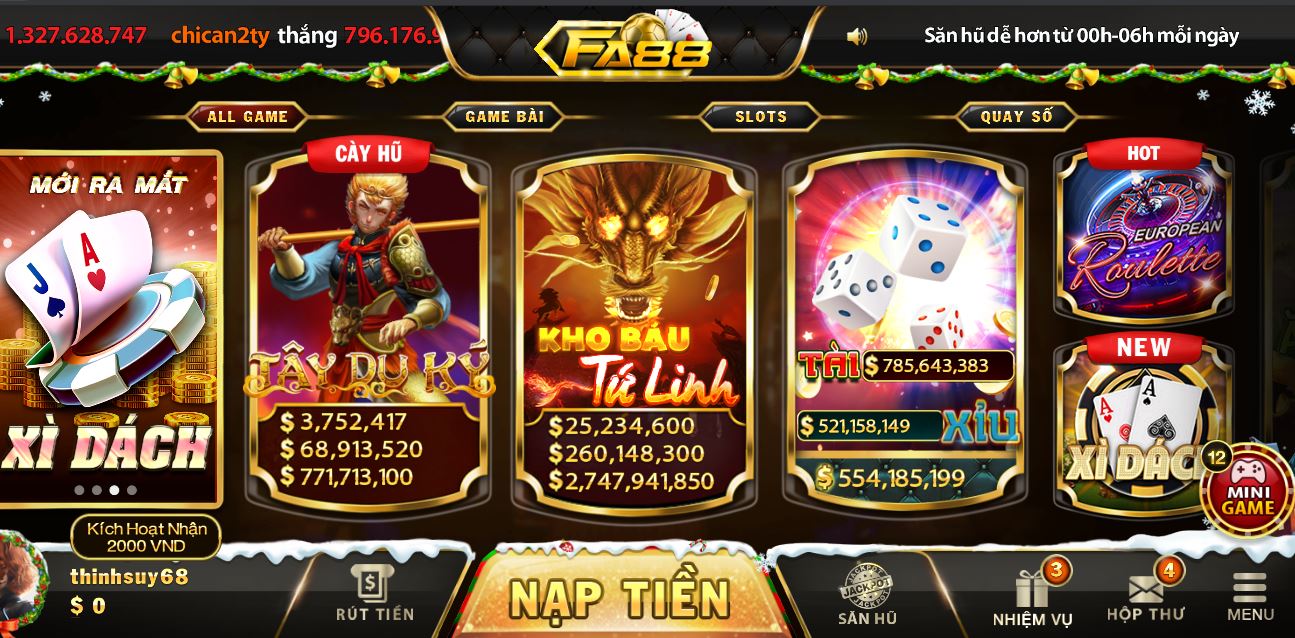 Danh gia game FA88 chi tiet nhat 
