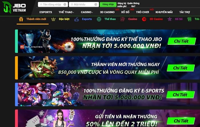 Khuyen mai Jbo moi nhat 