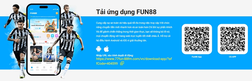Tai app Fun88 nhan nhat