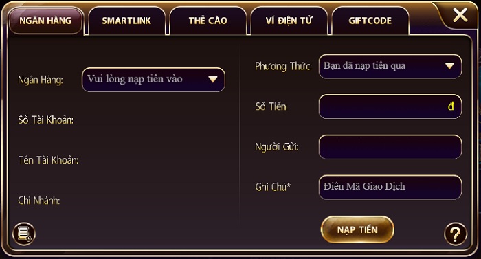 Cách nạp tiền vào Sunwin chi tiết Huong dan cach cac nap tien Sunwin chi tiet