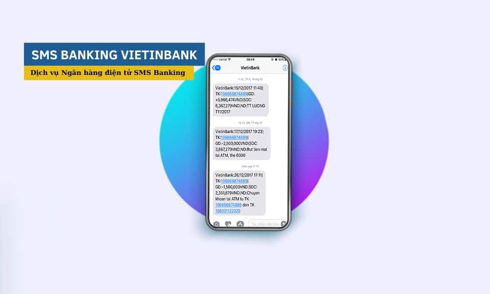 Cu phap tin nhan SMS Banking VietinBank