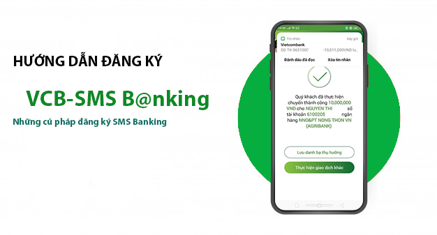 Huong dan cach dang ky SMS (internet) Banking Vietcombank