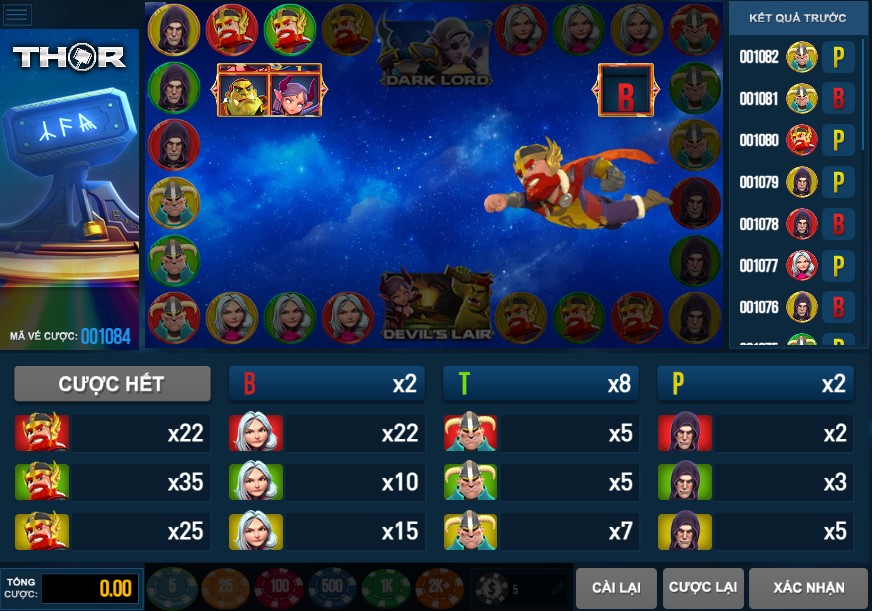 Cach choi game Thor chinh xac