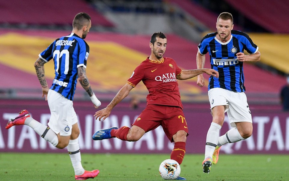 Phân tích kèo Inter Milan vs Roma 0H ngày 30/10/23 Serie A tại Sbobet