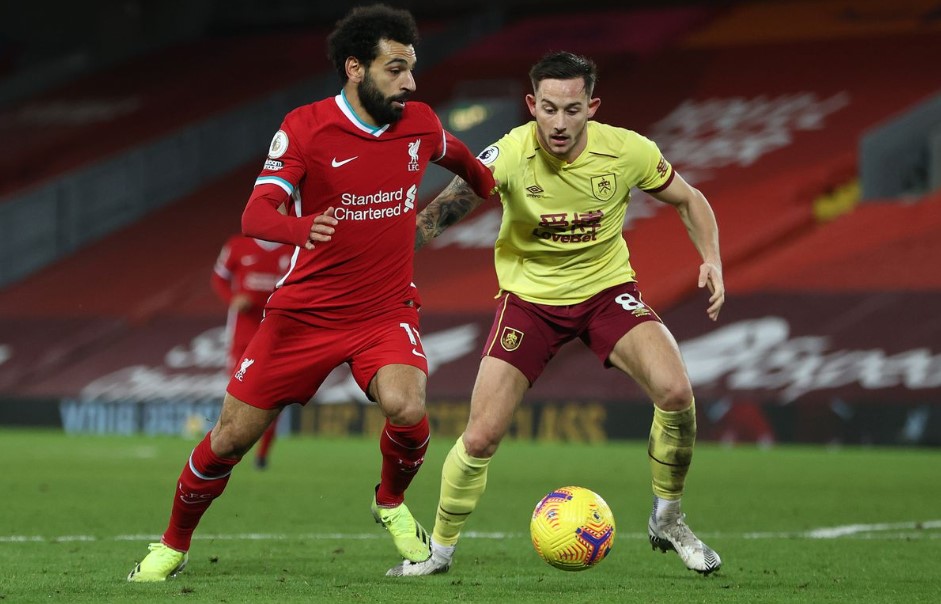 Biến động kèo Burnley vs Liverpool 0H30 ngày 27/12/23 NHA tại W88