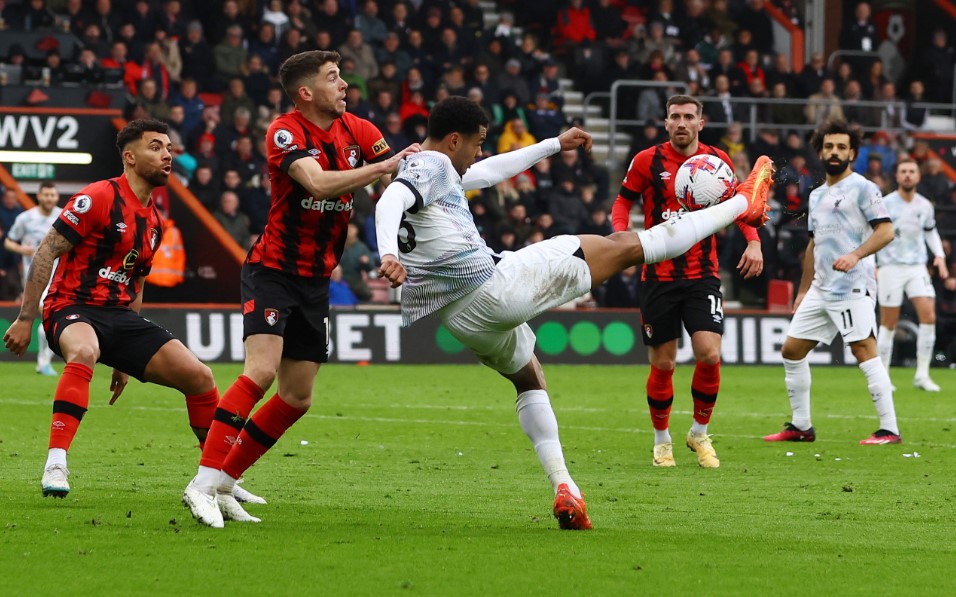 Nhận định kèo Bournemouth vs Liverpool 23H30 ngày 21/1/24 NHA tại Vn88