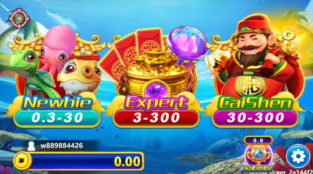Cach choi Cai Shen Fishing W88 