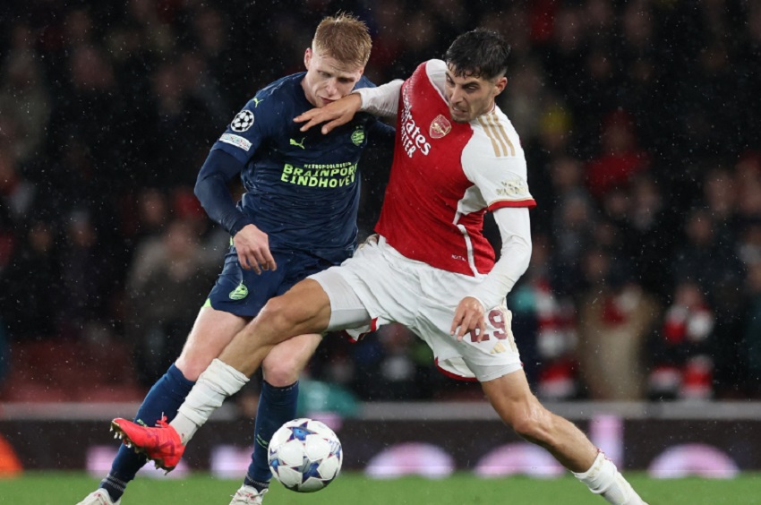 Nhan dinh tran Arsenal vs PSV toi nay