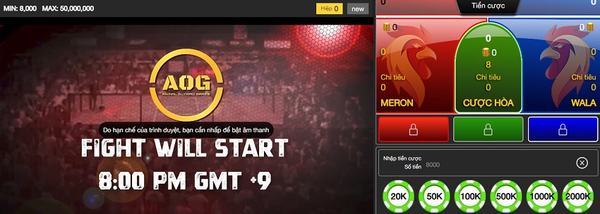 Gioi thieu ve game Da Ga AOG 188Bet