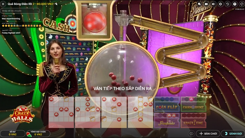 Mo ta ve game Crazy Ball Fb88