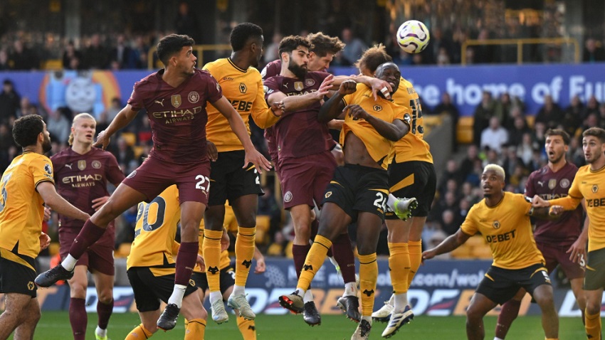 Ket qua tran Wolves vs Man City toi nay