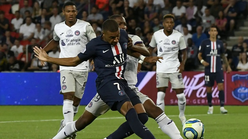Ket qua tran PSG vs Toulouse toi nay