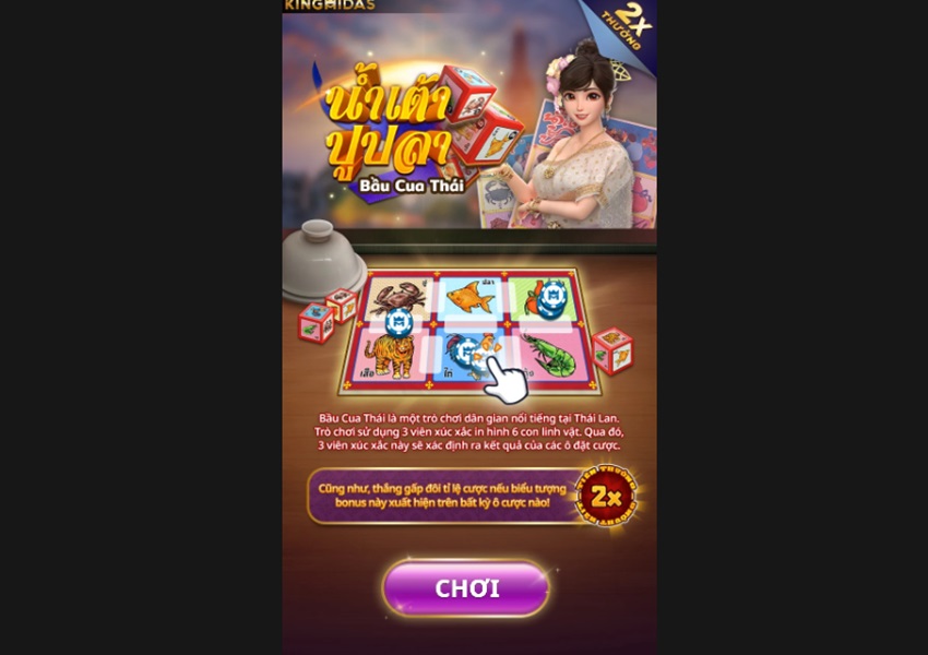 Khám phá trò chơi Thai Fish Prawn Crab tại W88 Tim hieu game Thai Fish Prawn Crab W88