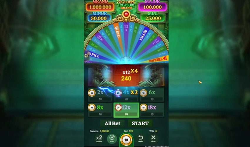 Đặc điểm game Golden Treasure W88 Tinh nang game Golden Treasure W88
