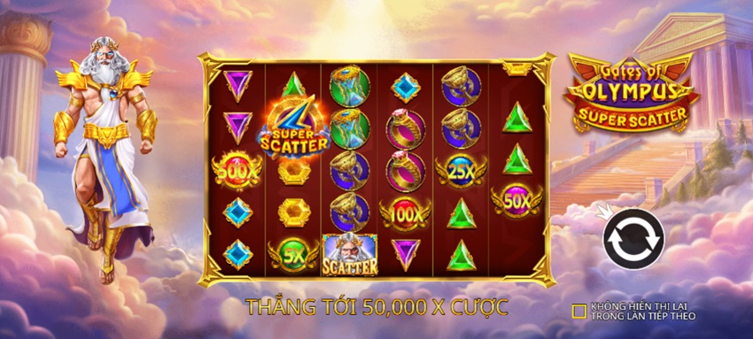 Tong quan tro choi Cong Olympus sieu Scatter JBO